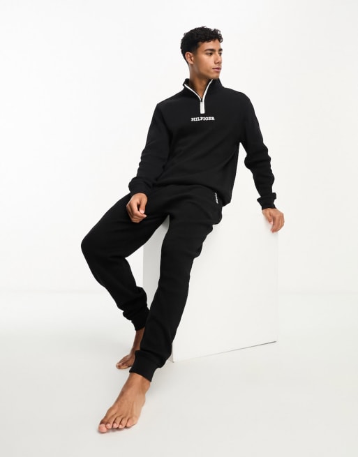 Tommy Hilfiger lounge set in black ASOS