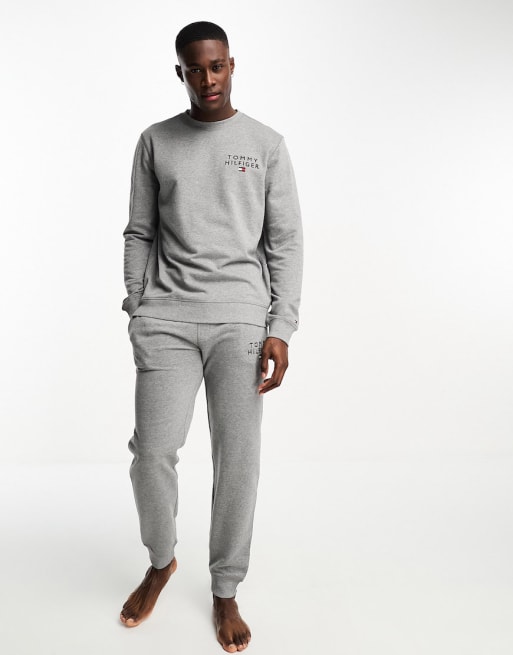 Grey tommy tracksuit new arrivals