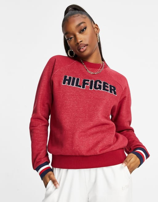 Tommy Hilfiger - Sæt i rød frotte