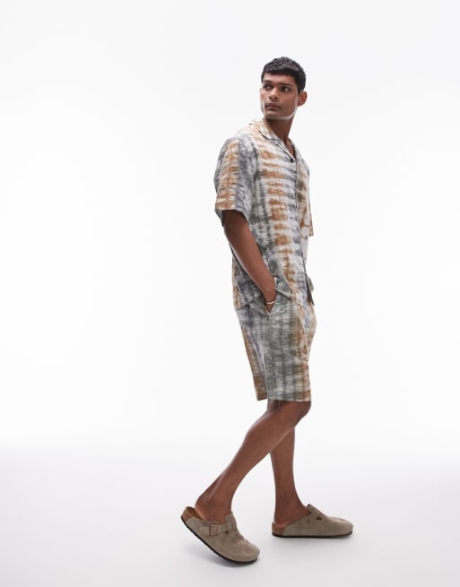 Topman – Batikfärgat set i kräpp
