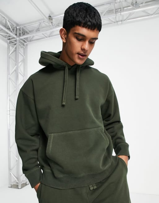Topman – Kombiteil-Set in Khaki und Oversize-Passform