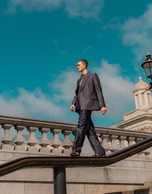 Topman Limited - Abito dal taglio moderno grigio tonic