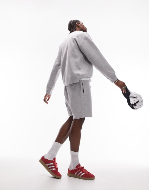 Topman – Oversize-Set in meliertem Grau