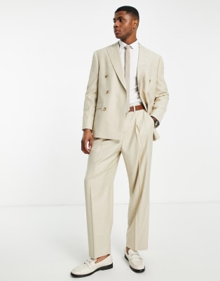 Topman oversized suit in stone | ASOS