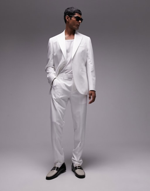  Topman slim tux in white