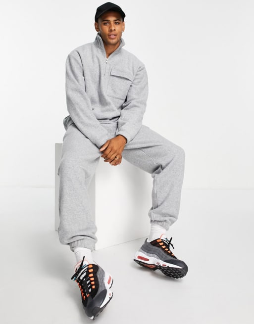 Topman textured set in gray | ASOS