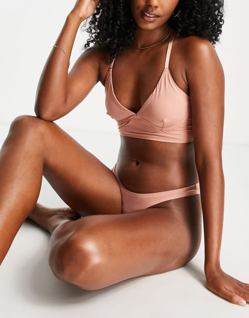 Topshop - Basislaag - Lingerieset in rozig roze