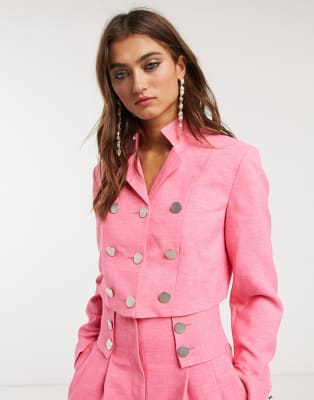 Topshop 2025 pink blazer