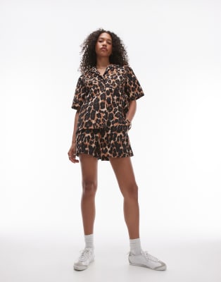  Topshop leopard co ord