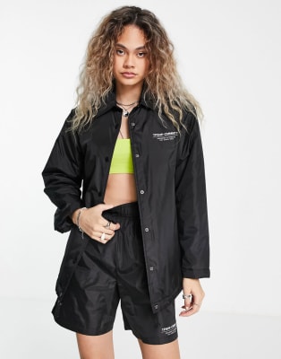 coach jacket outfit womens