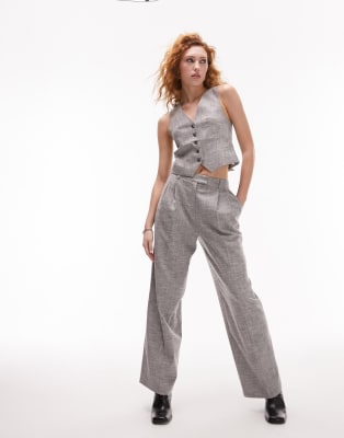 Topshop suit co ord in grey tonic  ASOS Sale