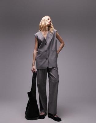Topshop Tonic co ord in light grey  ASOS Sale