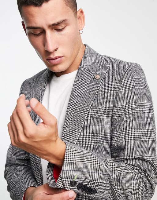 Traje a cuadros príncipe de Gales de Twisted Tailor