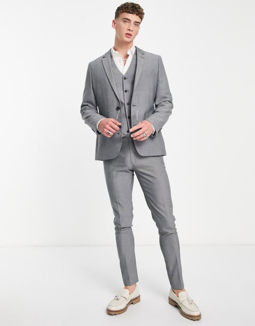 Traje color gris oxford store