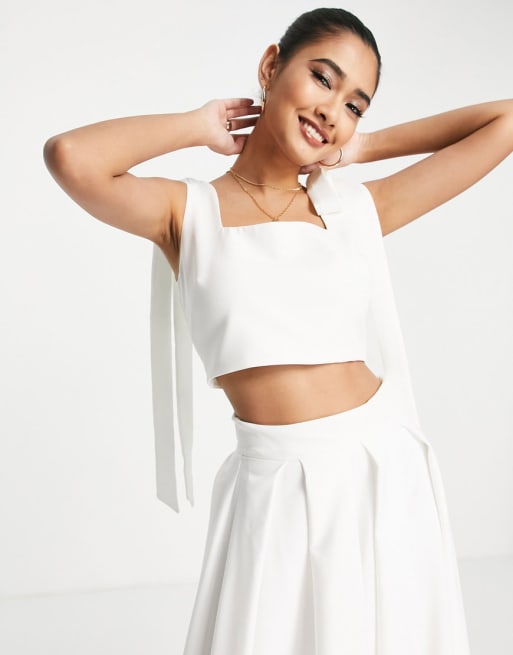 Jupe crop top outlet mariage