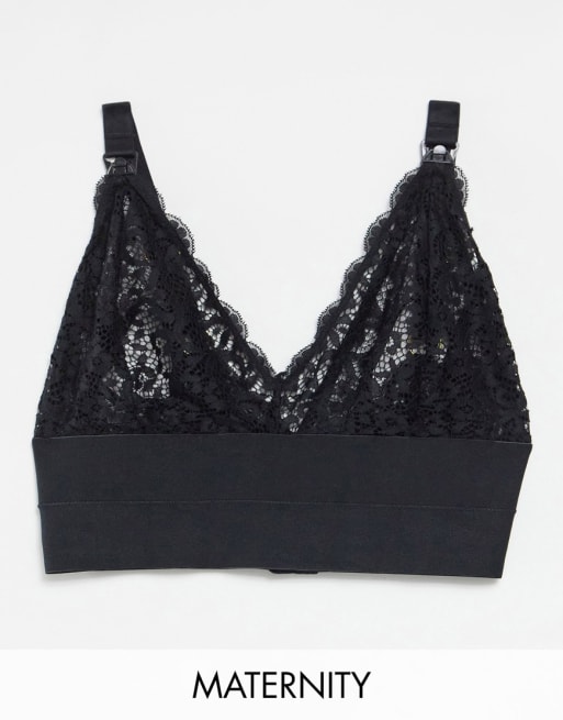 Tutti Rouge - Ensemble soutien-gorge d'allaitement - Noir