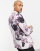 Twisted Tailor - Abito slim in lino rosa polvere con stampa a fiori