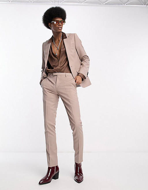 Twisted Tailor Buscot suit in sand | ASOS