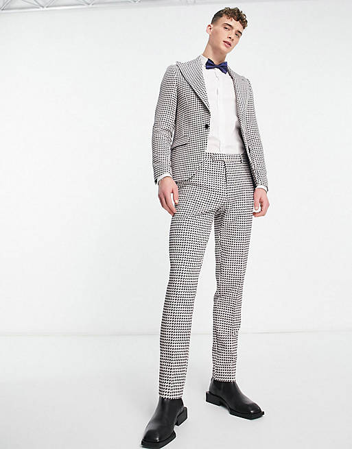 Twisted Tailor leach jacquard suit in multi | ASOS