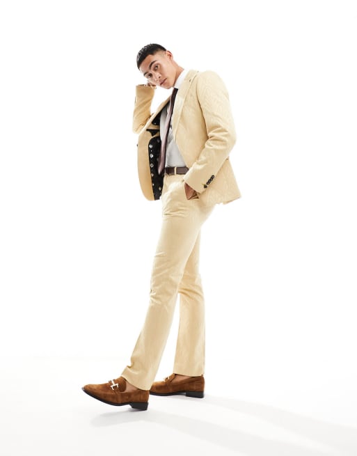 Twisted Tailor makowski suit in beige