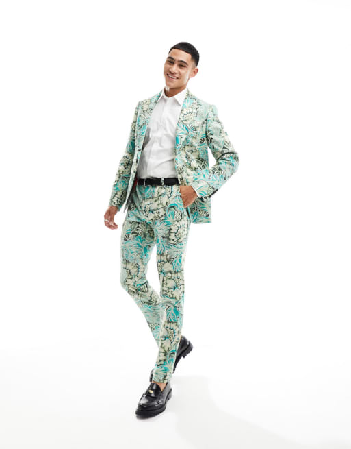 Floral Suit Jackets - Twisted Tailor