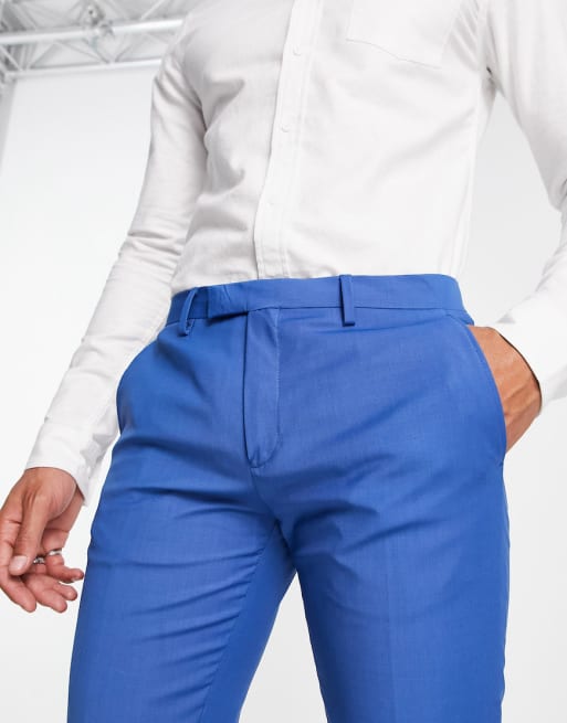 Twisted Tailor Tall Ellroy skinny fit suit set in blue