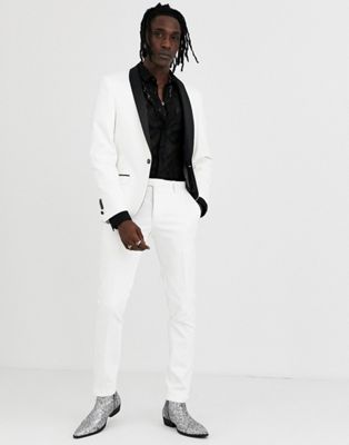 Twisted Tailor tuxedo in white | ASOS