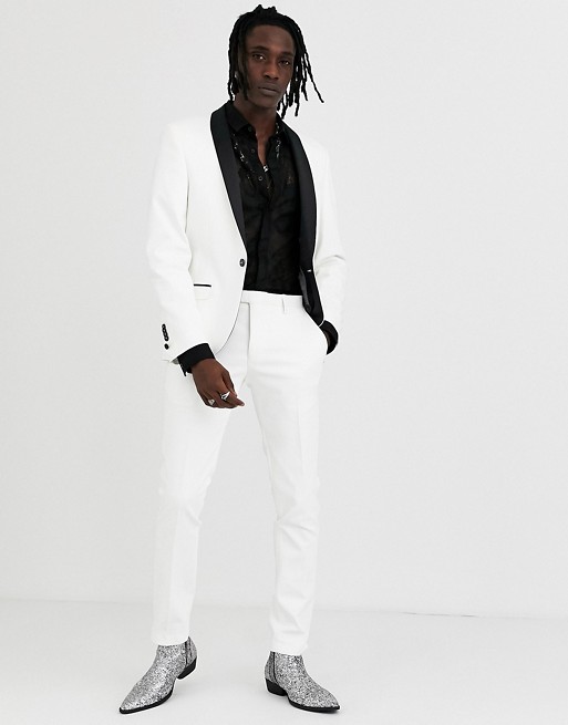 Twisted Tailor tuxedo in white