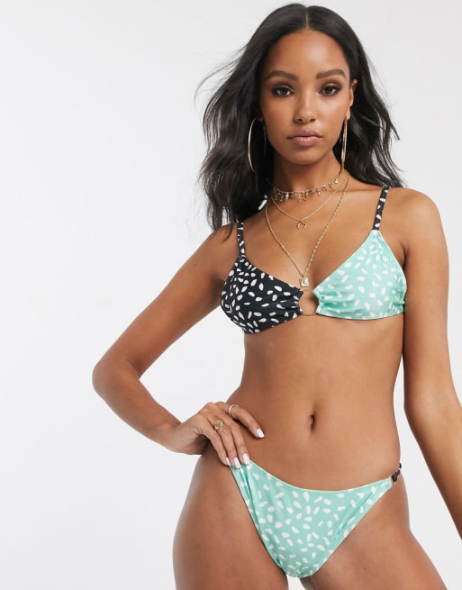 Unique 21 - Bikiniset met gemixte abstracte print
