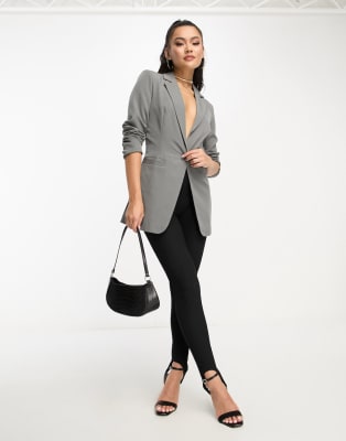 Vielseitiges Blazer-Set mit knöchellanger Hose