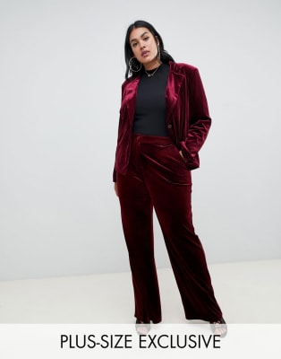 plus velvet pants