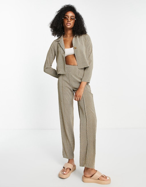 Urban Threads - Co-ord set met abstracte print