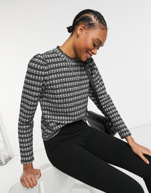 Vero Moda - Ensemble - Carreaux noirs