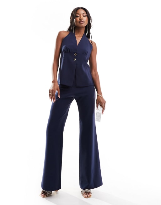 Buy Blue Trousers Online - W for Woman