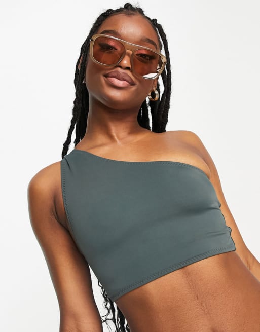 Weekday bikini set in khaki green
