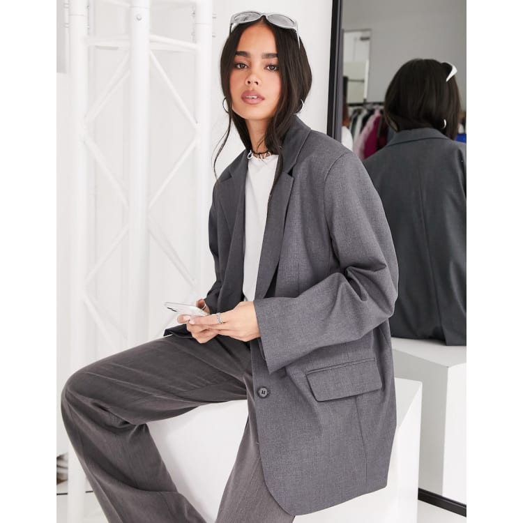 Weekday Set aus Oversize Blazer und Anzughose ASOS