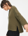 Whistles - Coordinato con maglione stile polo con bottoni sul davanti con e pantaloni casual kaki