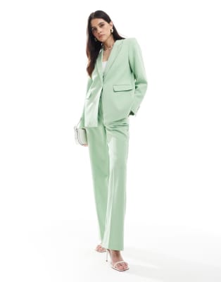 Y.A.S tailored blazer and trouser co ord in quiet green  ASOS Sale