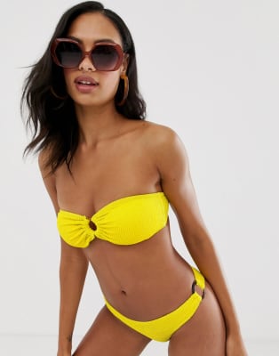 asos buckle bikini