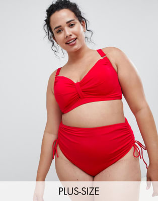 Zizzi Roter Bikini Asos