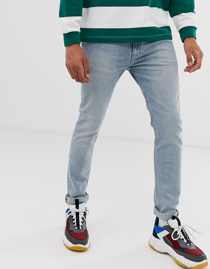 Calvin Klein Jeans slim fit jean in lightwash blue