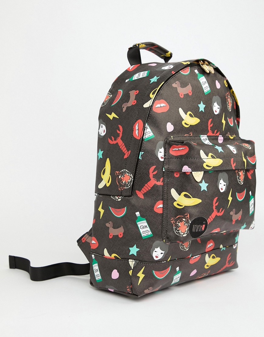 Mi-Pac x Tatty Devine Iconic Print Backpack