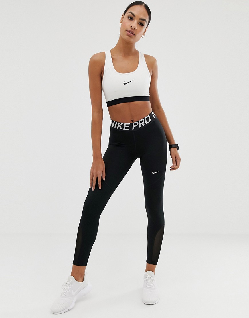 Nike Pro Training cropped leggings in black