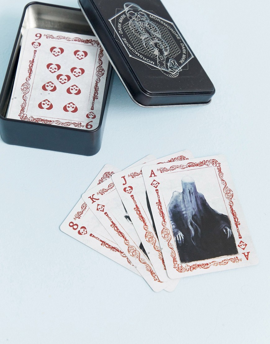 Harry Potter dark arts playing cards