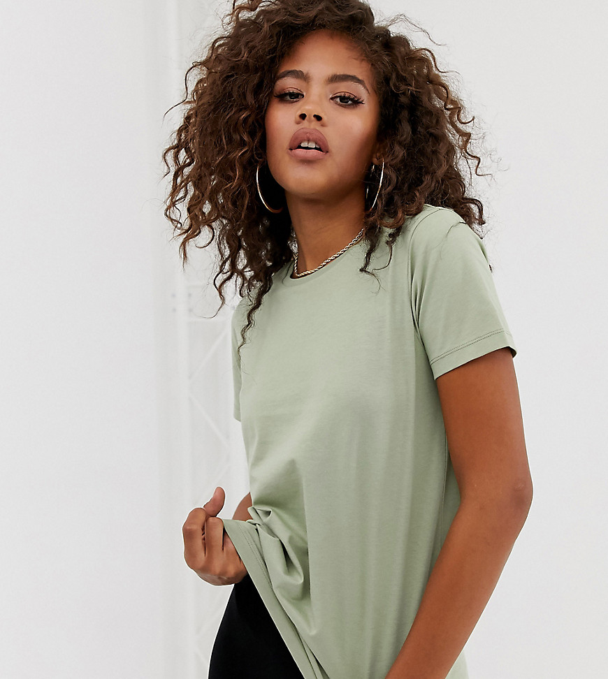 ASOS DESIGN Tall ultimate t-shirt with crew neck in khaki