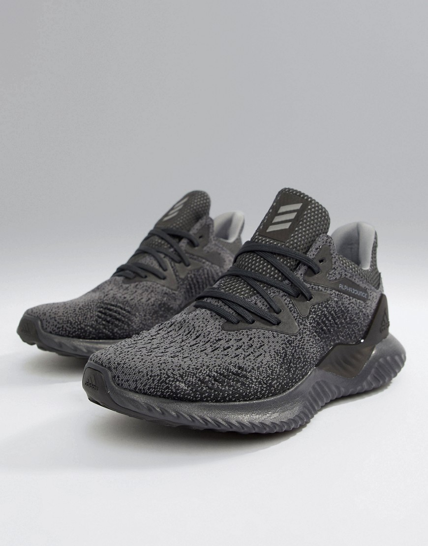 Adidas Alphabounce beyond trainers in black aq0573 - Black