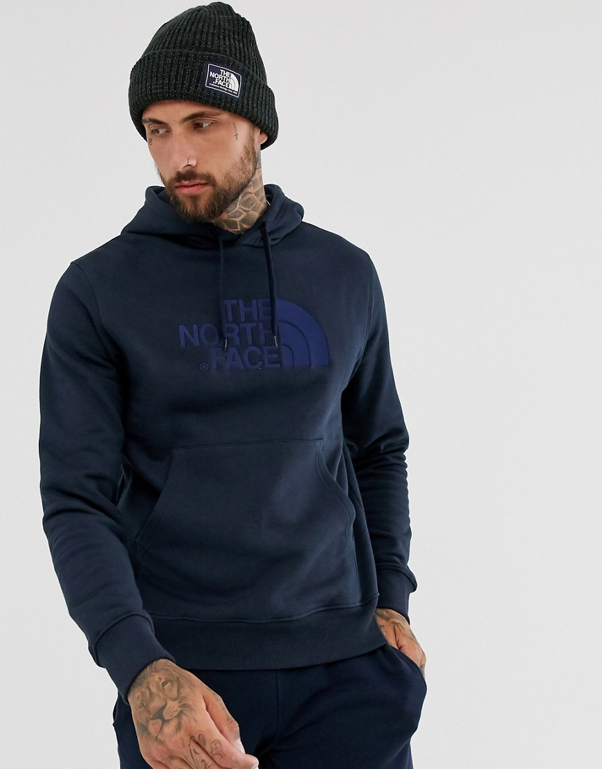 The North Face Drew Peak pullover hoodie in urban navy