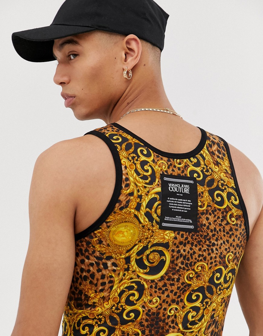 Versace Jeans Couture vest in baroque print