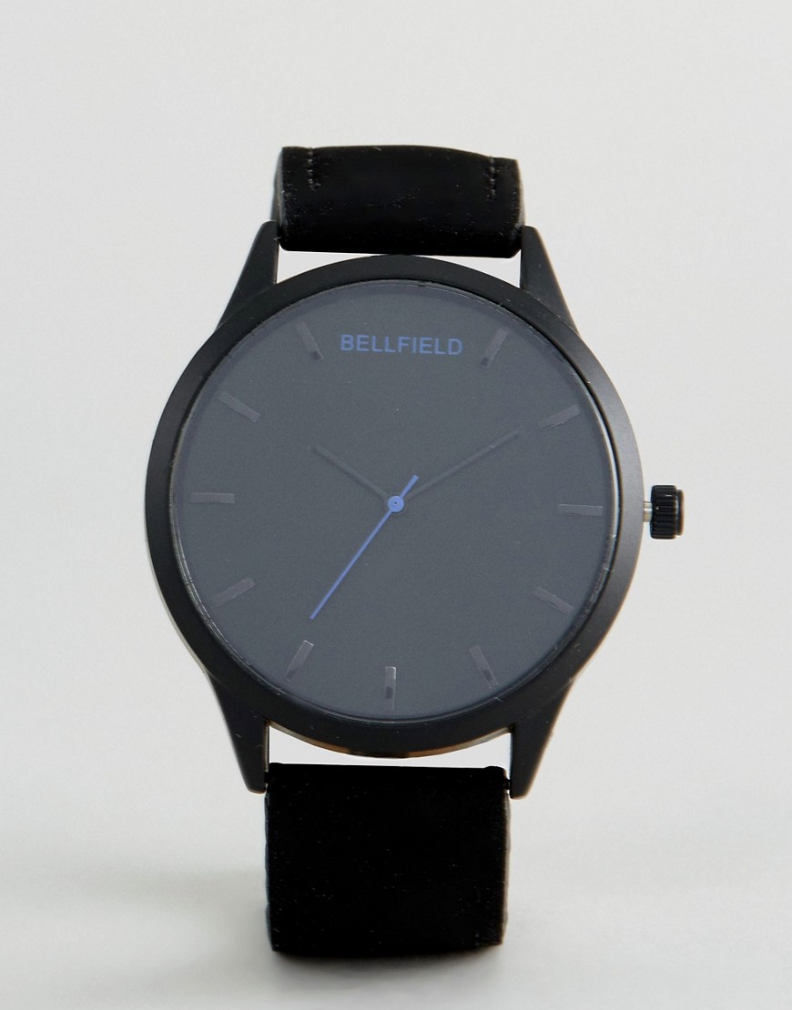 Bellfield Watch with Black Dial
