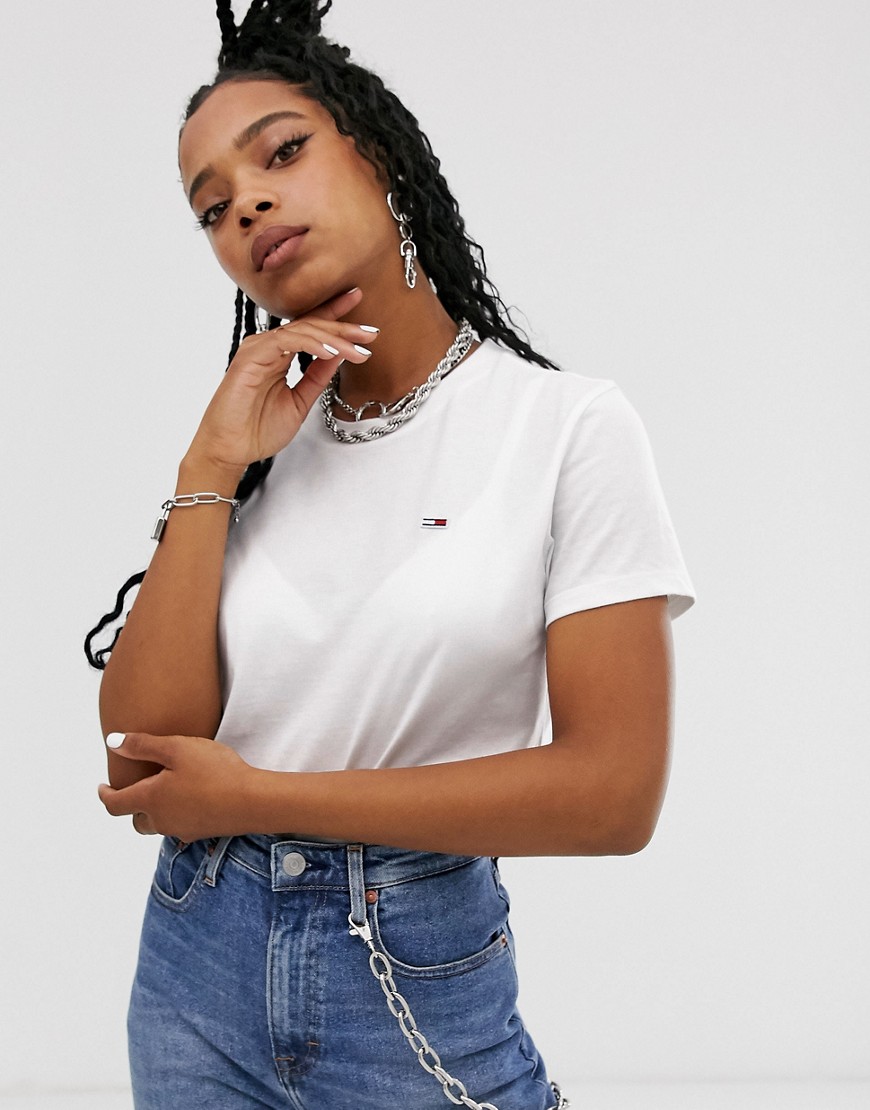 Tommy Jeans organic cotton classic logo tee